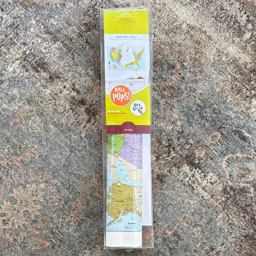 Wall Pops World Map Decal